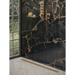 Element zewnętrzny odpływu liniowego 1000, montaż odsunięty od ściany Brąz Szczotkowany Drain AXOR 42523140