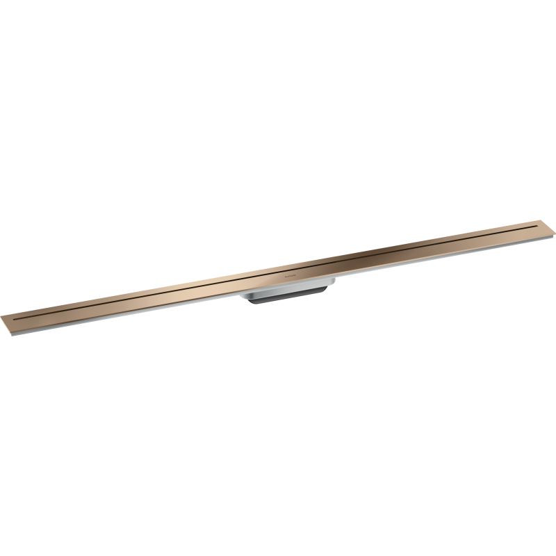 Element zewnętrzny odpływu liniowego 1200, montaż odsunięty od ściany Czerwony Złoty Polerowany Drain AXOR 42524300