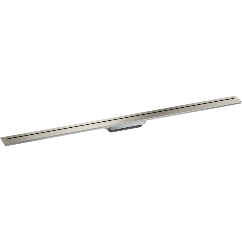 Element zewnętrzny odpływu liniowego 1200, montaż odsunięty od ściany Stal Szlachetna Szczotkowana Drain AXOR 42524800