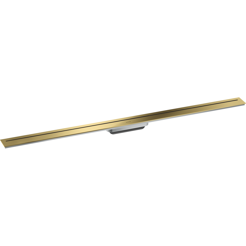 Element zewnętrzny odpływu liniowego 1200, montaż odsunięty od ściany Złoty Optyczny Polerowany Drain AXOR 42524990