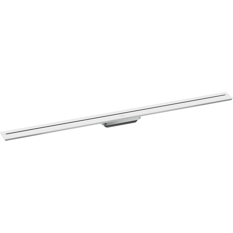 Element zewnętrzny odpływu liniowego 1200, montaż przyścienny Biały Matowy Drain AXOR 42529700