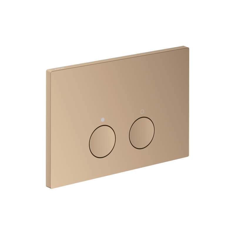 Przycisk spłukujący Czerwony Złoty Polerowany FlushPlate AXOR 42530300