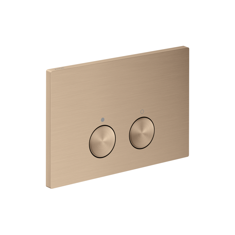 Przycisk spłukujący Czerwony Złoty Szczotkowany FlushPlate AXOR 42530310