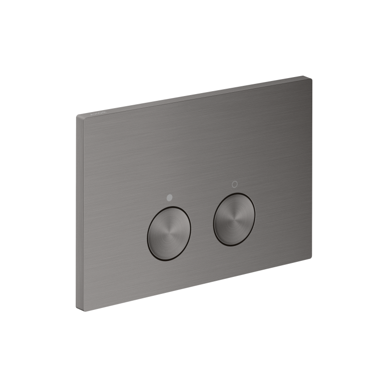 Przycisk spłukujący Czarny Chrom Szczotkowany FlushPlate AXOR 42530340