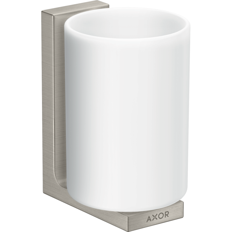 Kubek na szczoteczki do zębów Stal Szlachetna Optyczna Universal Rectangular AXOR 42604800