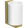 Kubek na szczoteczki do zębów Mosiądz Szczotkowany Universal Rectangular AXOR 42604950