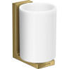 Kubek na szczoteczki do zębów Złoty Optyczny Polerowany Universal Rectangular AXOR 42604990