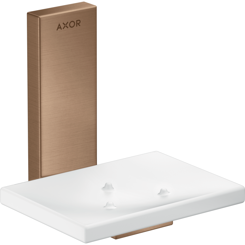 Mydelniczka Czerwony Złoty Szczotkowany Universal Rectangular AXOR 42605310