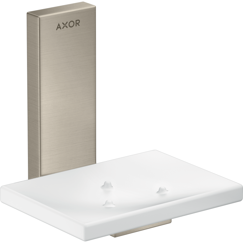 Mydelniczka Nikiel Szczotkowany Universal Rectangular AXOR 42605820