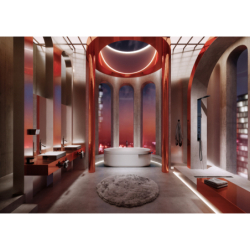 Uchwyt Czarny Chrom Polerowany Universal Rectangular AXOR 42613330