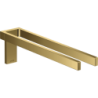 Wieszak na ręczniki, 2-ramienny Złoty Optyczny Polerowany Universal Rectangular AXOR 42622990