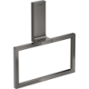 Wieszak na ręcznik typu Ring Czarny Chrom Polerowany Universal Rectangular AXOR 42623330