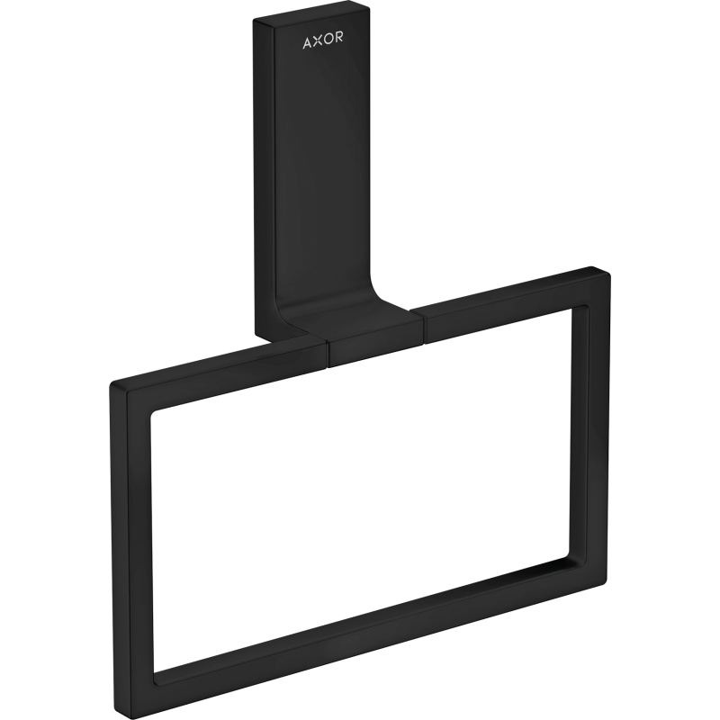 Wieszak na ręcznik typu Ring Czarny Matowy Universal Rectangular AXOR 42623670