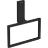 Wieszak na ręcznik typu Ring Czarny Matowy Universal Rectangular AXOR 42623670