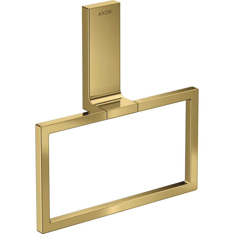 Wieszak na ręcznik typu Ring Złoty Optyczny Polerowany Universal Rectangular AXOR 42623990