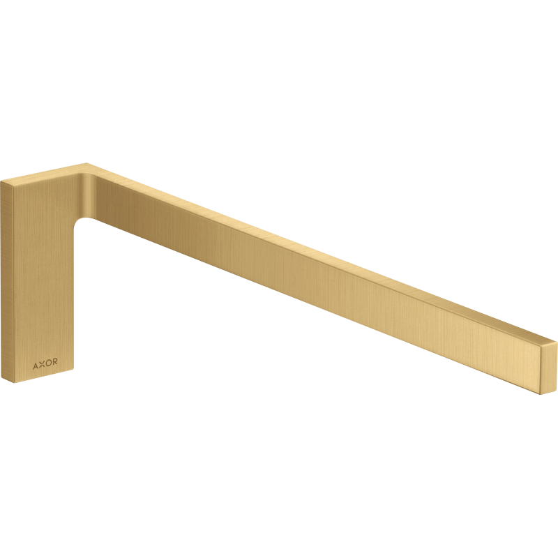 Wieszak na ręcznik, 1-ramienny Złoty Optyczny Szczotkowany Universal Rectangular AXOR 42626250