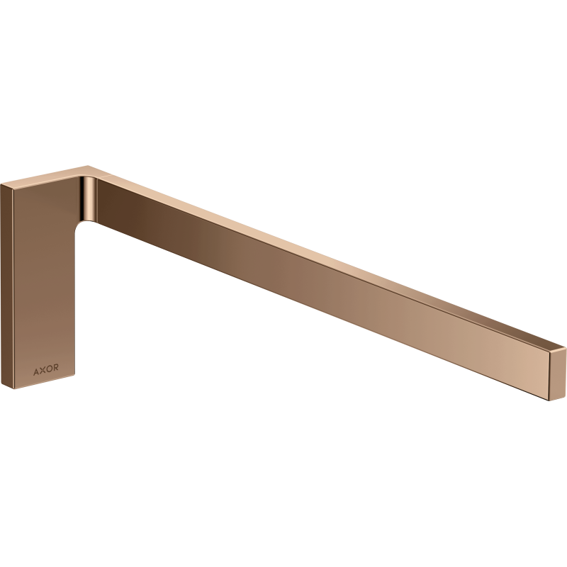 Wieszak na ręcznik, 1-ramienny Czerwony Złoty Polerowany Universal Rectangular AXOR 42626300