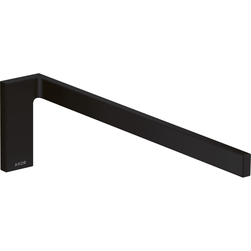 Wieszak na ręcznik, 1-ramienny Czarny Matowy Universal Rectangular AXOR 42626670