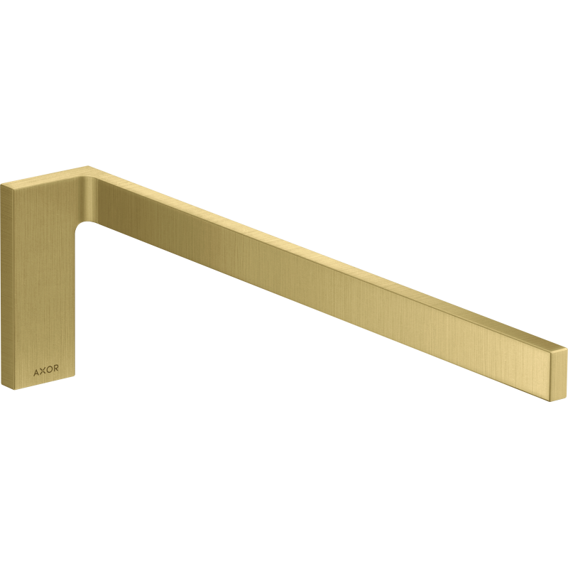 Wieszak na ręcznik, 1-ramienny Mosiądz Szczotkowany Universal Rectangular AXOR 42626950