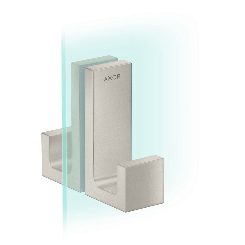 Uchwyt drzwi prysznicowych Stal Szlachetna Optyczna Universal Rectangular AXOR 42639800