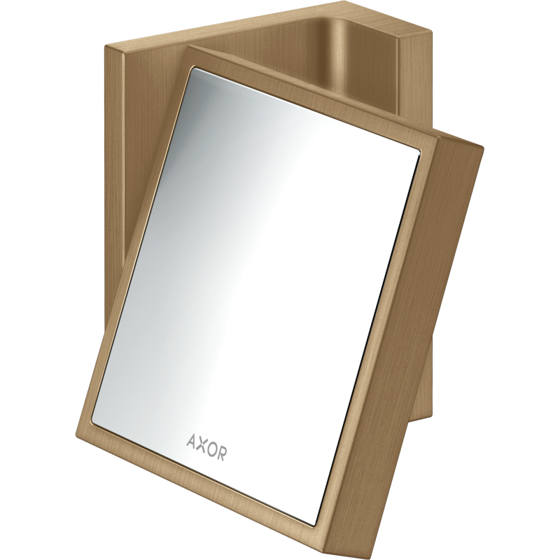 Lusterko kosmetyczne Brąz Szczotkowany Universal Rectangular AXOR 42649140
