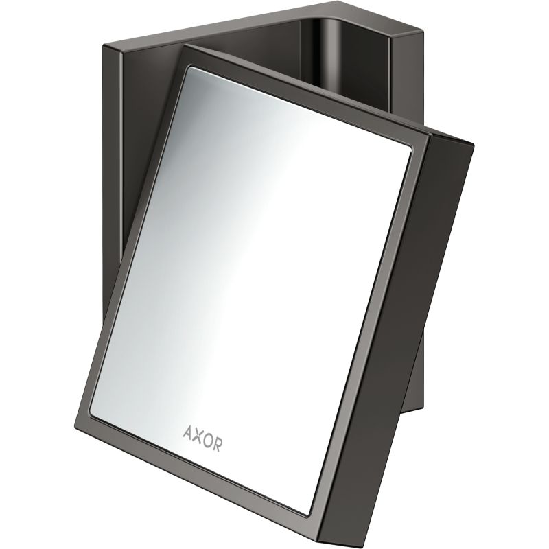 Lusterko kosmetyczne Czarny Chrom Polerowany Universal Rectangular AXOR 42649330