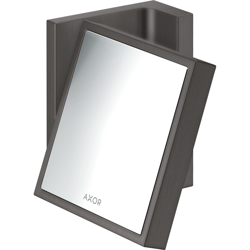 Lusterko kosmetyczne Czarny Chrom Szczotkowany Universal Rectangular AXOR 42649340