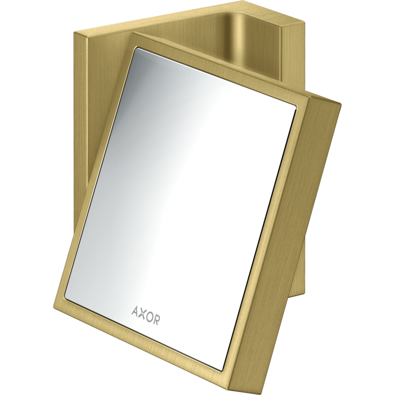 Lusterko kosmetyczne Mosiądz Szczotkowany Universal Rectangular AXOR 42649950