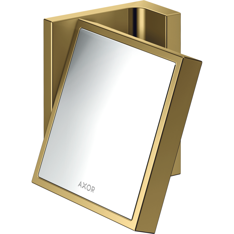 Lusterko kosmetyczne Złoty Optyczny Polerowany Universal Rectangular AXOR 42649990