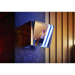 Lusterko kosmetyczne Złoty Optyczny Polerowany Universal Rectangular AXOR 42649990