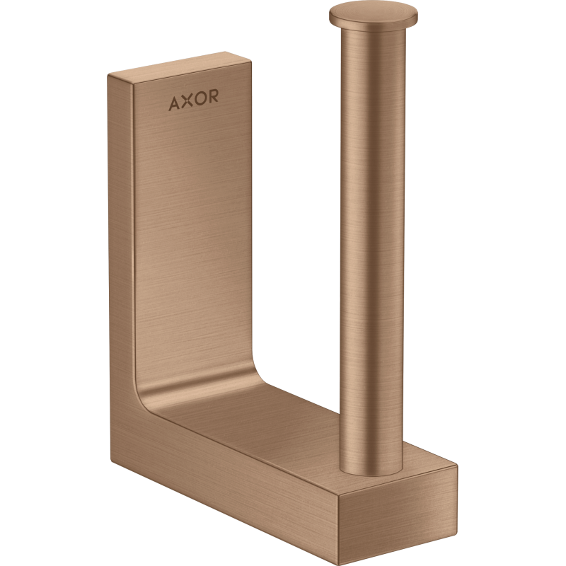 Uchwyt na zapasowy papier toaletowy Czerwony Złoty Szczotkowany Universal Rectangular AXOR 42654310
