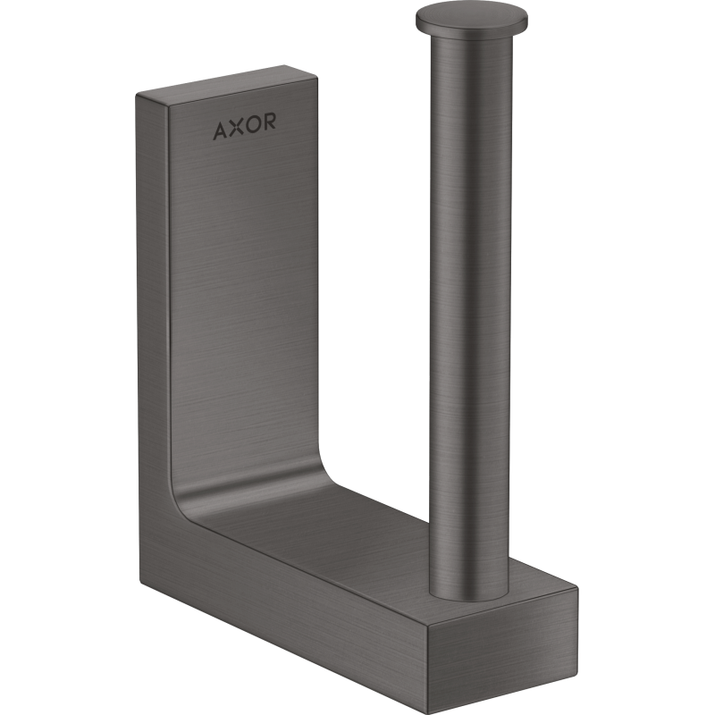 Uchwyt na zapasowy papier toaletowy Czarny Chrom Szczotkowany Universal Rectangular AXOR 42654340