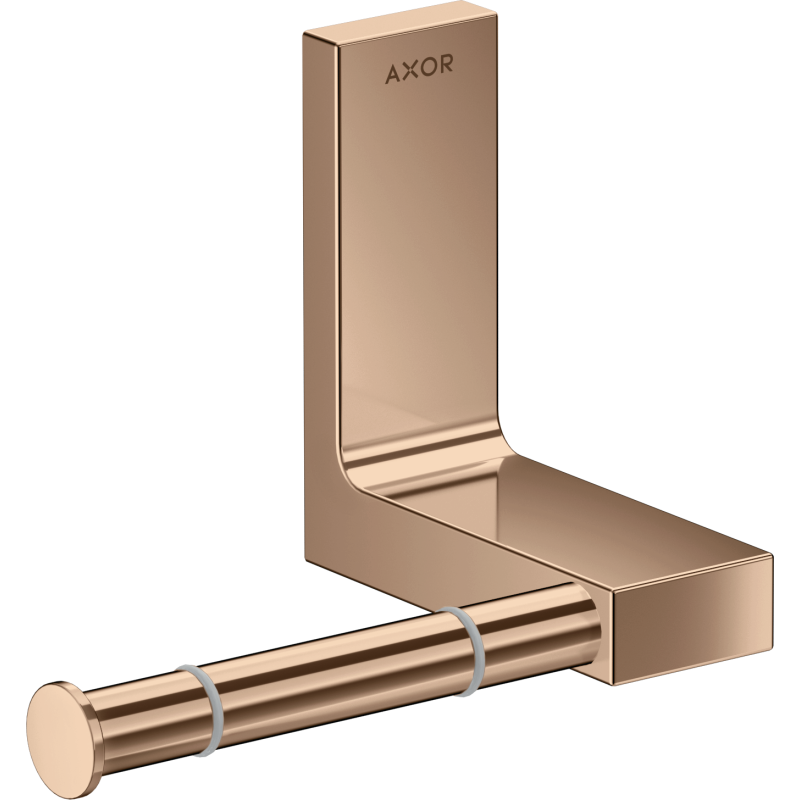 Uchwyt na papier toaletowy Czerwony Złoty Polerowany Universal Rectangular AXOR 42656300