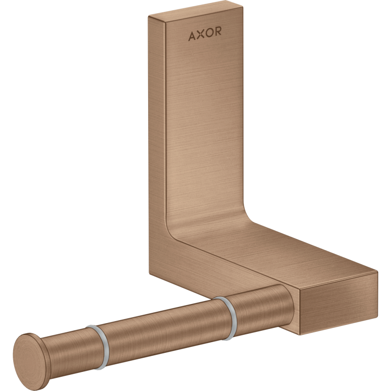 Uchwyt na papier toaletowy Czerwony Złoty Szczotkowany Universal Rectangular AXOR 42656310