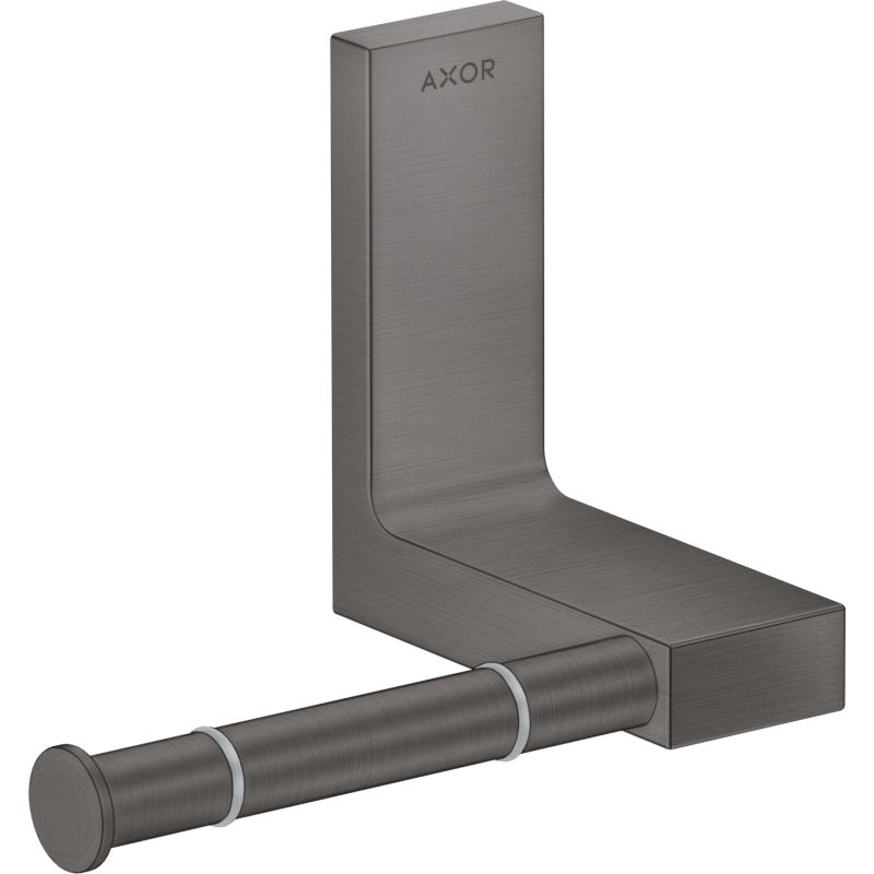 Uchwyt na papier toaletowy Czarny Chrom Szczotkowany Universal Rectangular AXOR 42656340