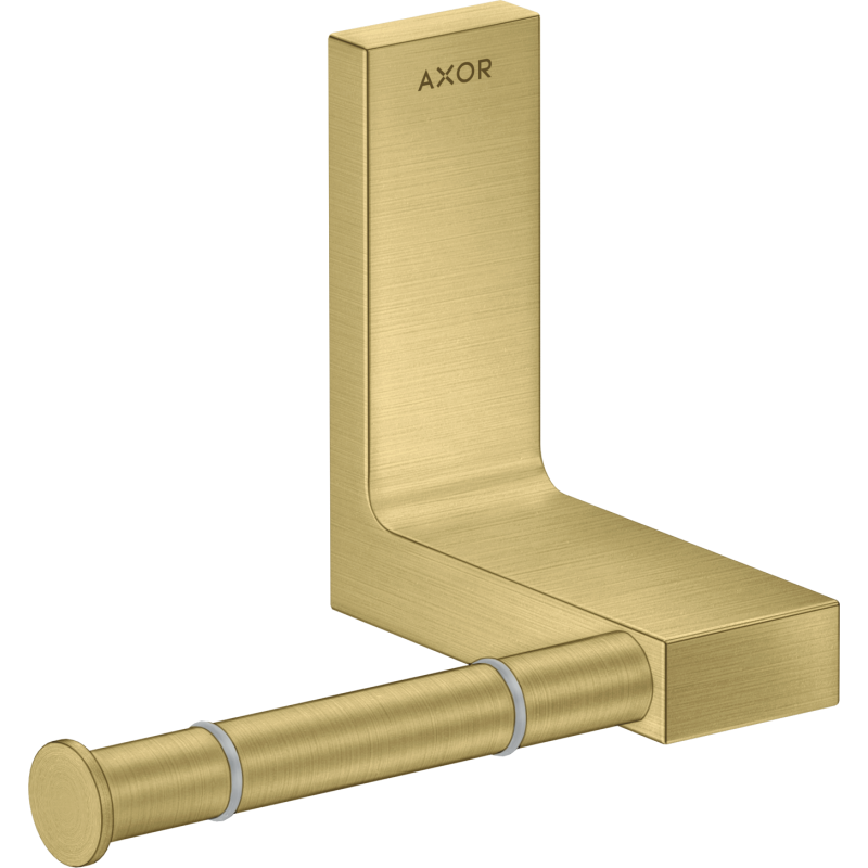 Uchwyt na papier toaletowy Mosiądz Szczotkowany Universal Rectangular AXOR 42656950