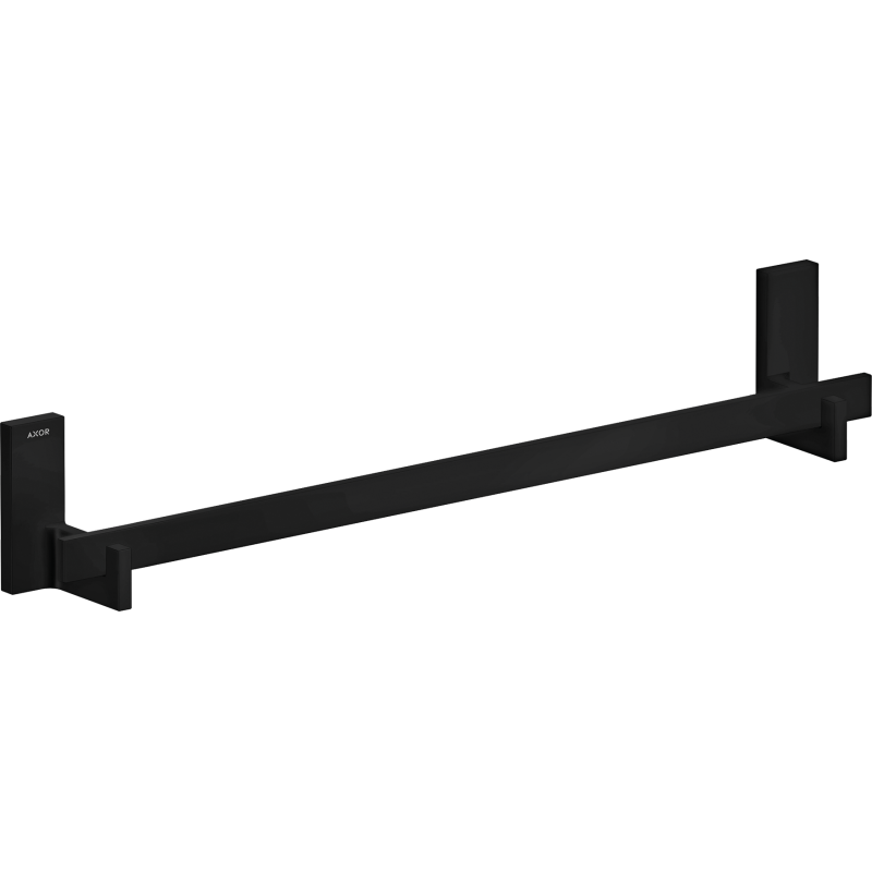 Wieszak na ręcznik kąpielowy 600 mm Czarny Matowy Universal Rectangular AXOR 42661670