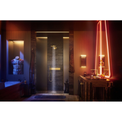 Wieszak na ręcznik kąpielowy 600 mm Złoty Optyczny Polerowany Universal Rectangular AXOR 42661990