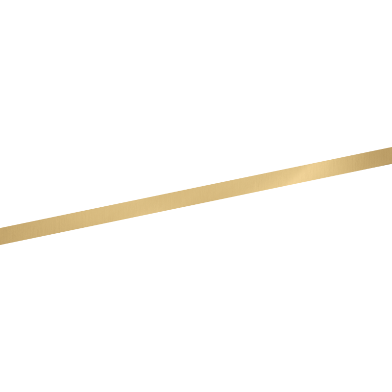 Wieszak na ręcznik kąpielowy 800 mm Złoty Optyczny Szczotkowany Universal Rectangular AXOR 42683250