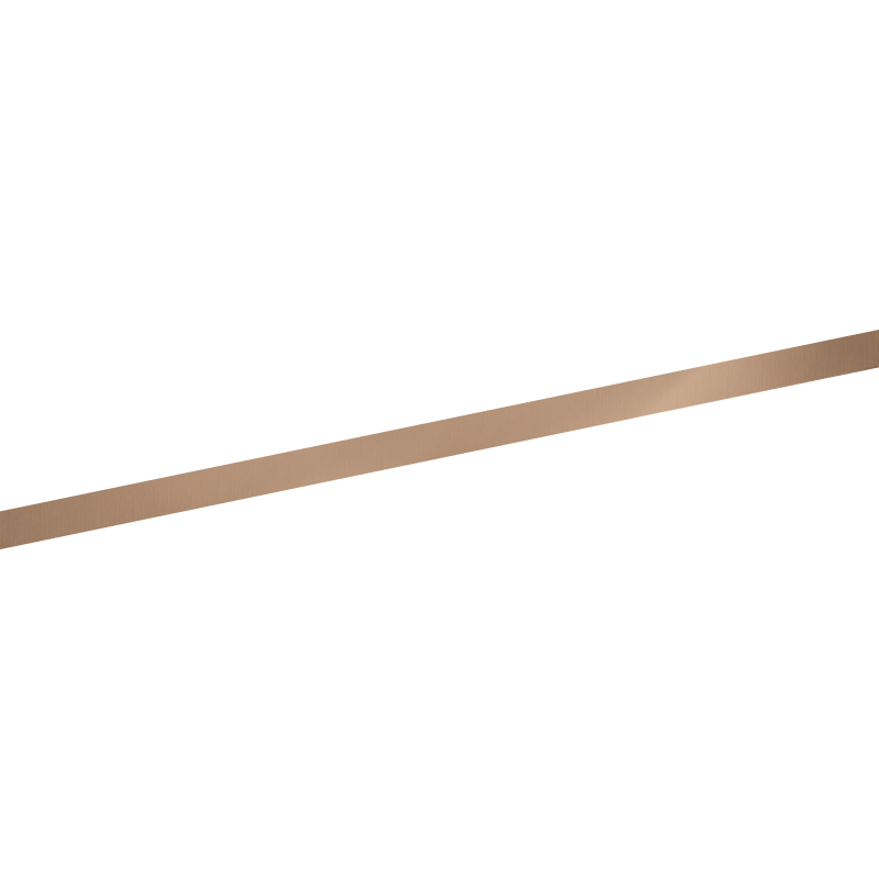 Wieszak na ręcznik kąpielowy 800 mm Czerwony Złoty Szczotkowany Universal Rectangular AXOR 42683310