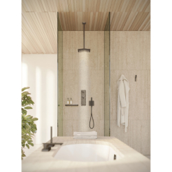 Haczyk na ręcznik Czarny Chrom Szczotkowany Universal Softsquare AXOR 42801340