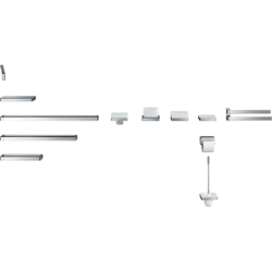 Mydelniczka / półka Chrom...