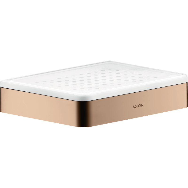 Mydelniczka / półka Czerwony Złoty Polerowany Universal Softsquare AXOR 42803300