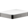 Mydelniczka / półka Czarny Chrom Polerowany Universal Softsquare AXOR 42803330