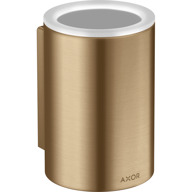 Kubek na szczoteczki do zębów Brąz Szczotkowany Universal Circular AXOR 42804140