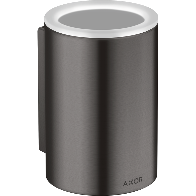 Kubek na szczoteczki do zębów Czarny Chrom Szczotkowany Universal Circular AXOR 42804340