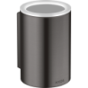 Kubek na szczoteczki do zębów Czarny Chrom Szczotkowany Universal Circular AXOR 42804340