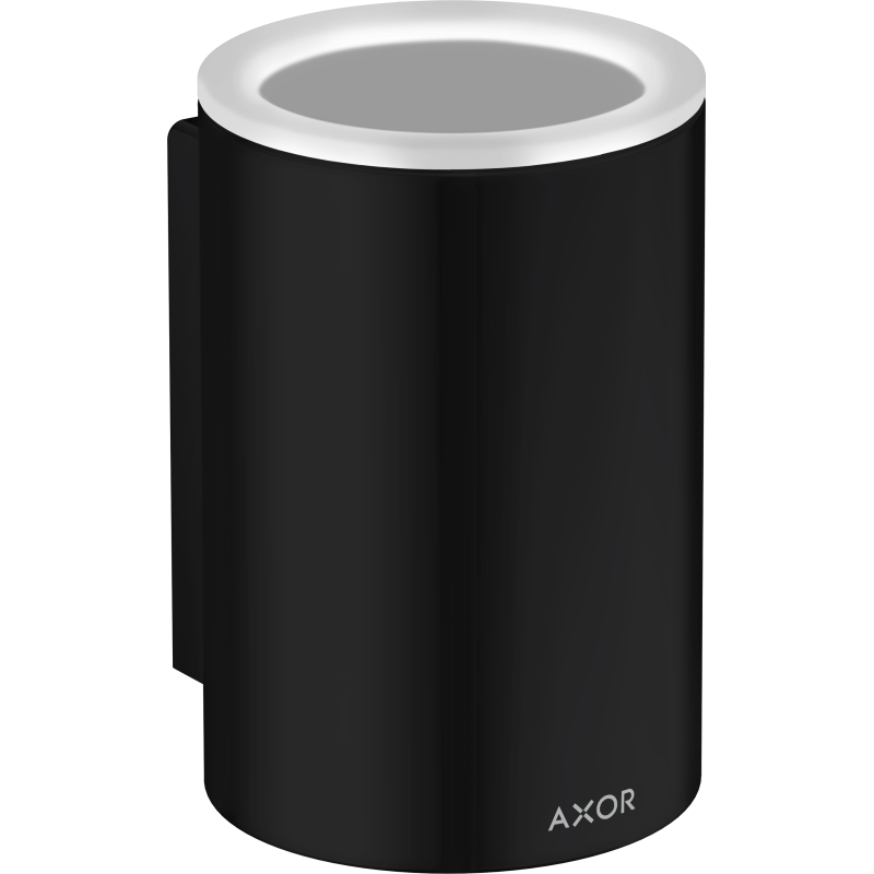 Kubek na szczoteczki do zębów Czarny Matowy Universal Circular AXOR 42804670