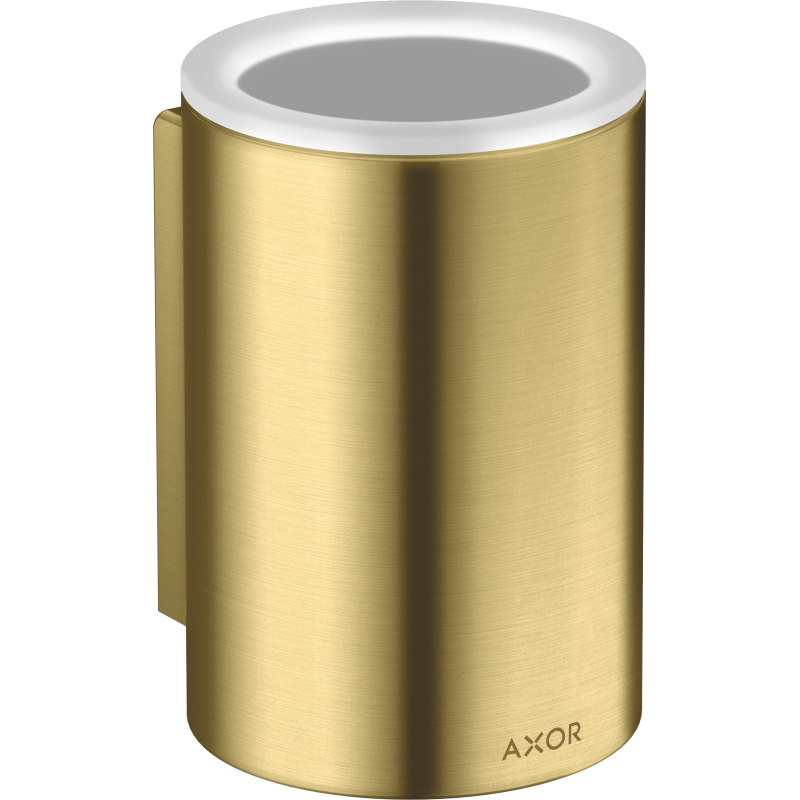 Kubek na szczoteczki do zębów Mosiądz Szczotkowany Universal Circular AXOR 42804950