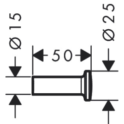 Haczyk na ręcznik Stal Szlachetna Optyczna Universal Circular AXOR 42811800